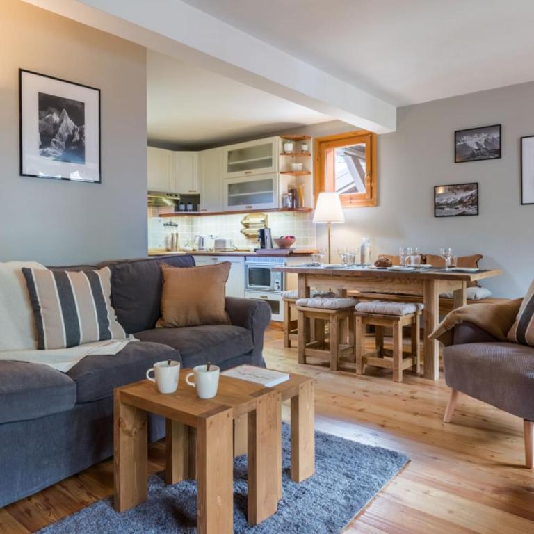 Spacious duplex with terrace in Les Houches - Appartement - 3