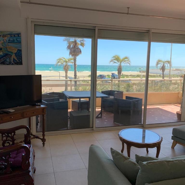 110m2 les pieds dans l'eau terrasse front de mer - Appartement 3 Chambres - Vue sur Mer - 11