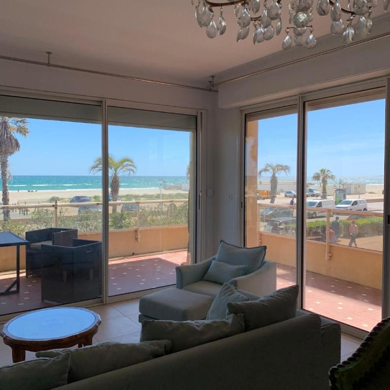 110m2 les pieds dans l'eau terrasse front de mer - Appartement 3 Chambres - Vue sur Mer - 2