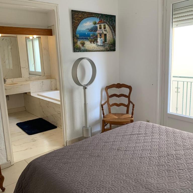 110m2 les pieds dans l'eau terrasse front de mer - Appartement 3 Chambres - Vue sur Mer - 32