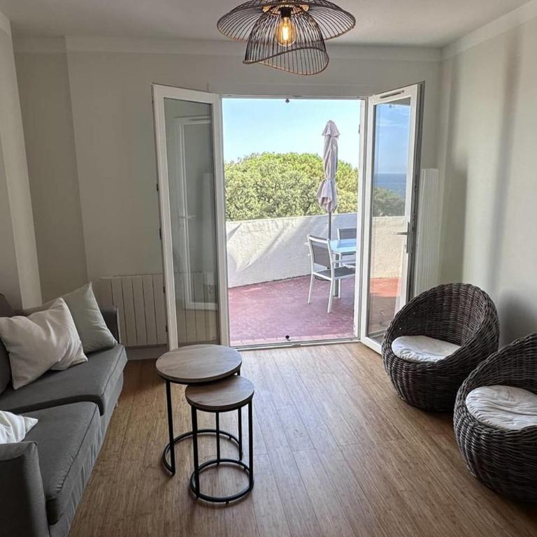 Apartment 3p with terrace facing the sea - Appartement - 3