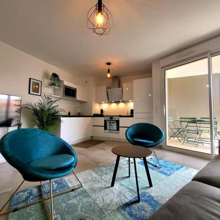 Le Marend 2 - Magnifique T3 avec Terrasse et Parking - Two-Bedroom Apartment - 1
