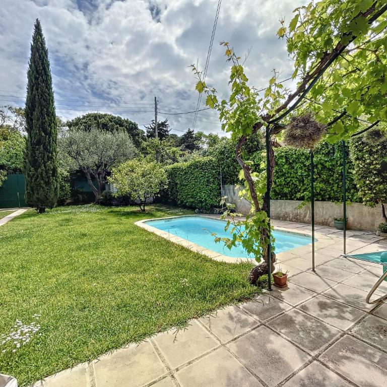 Belle villa piscine Cap d'Antibes - Villa 3 Chambres - 4