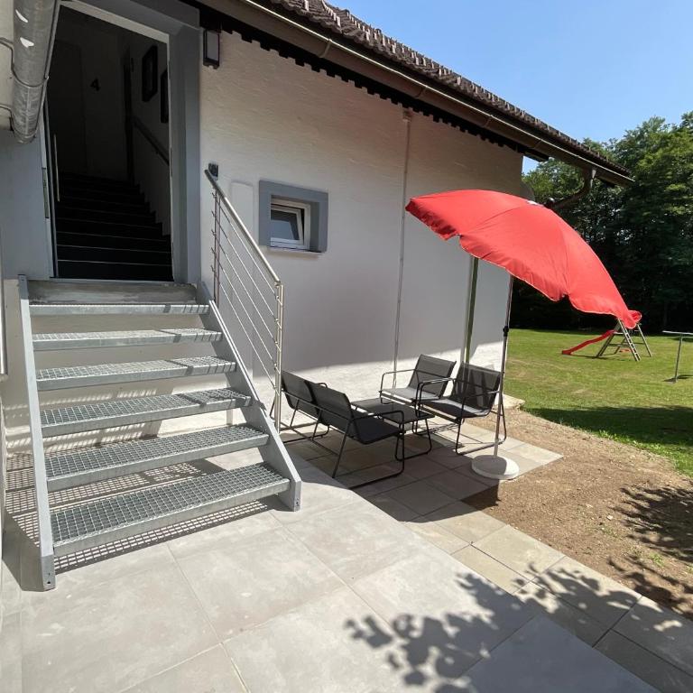 Seaways Apartments - ruhige Lage - Natur & Erholung auf 6500m2 Garten - Apartment mit 1 Schlafzimmer und Gartenblick - 4