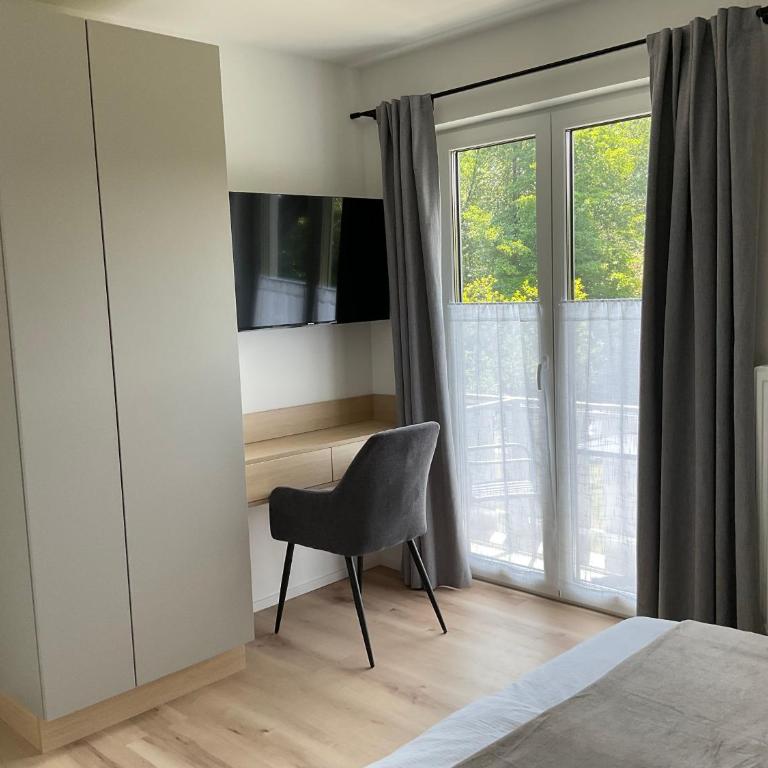 Seaways Apartments - ruhige Lage - Natur & Erholung auf 6500m2 Garten - Apartment mit 1 Schlafzimmer und Gartenblick - 14