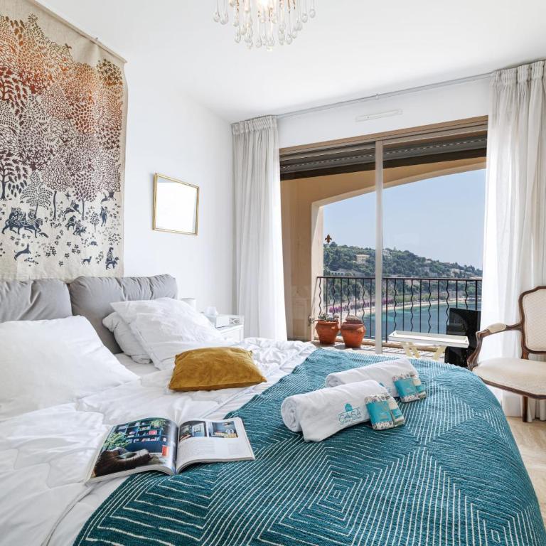 MY CASA - VILLEFRANCHE RESTANQUES - Panoramic sea view 2 bedrooms Swimming pool - Appartement - 9