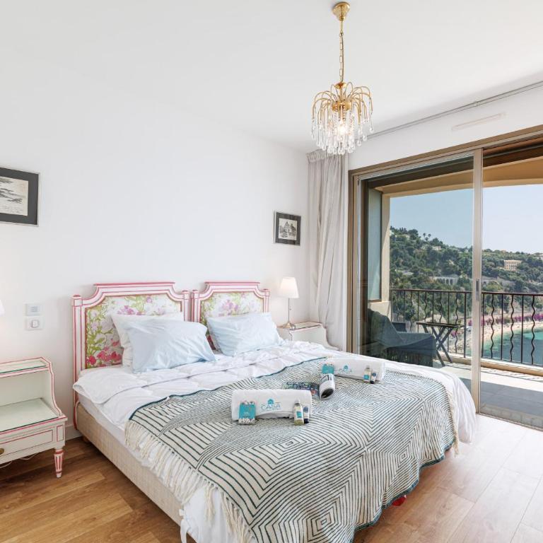 MY CASA - VILLEFRANCHE RESTANQUES - Panoramic sea view 2 bedrooms Swimming pool - Appartement - 28