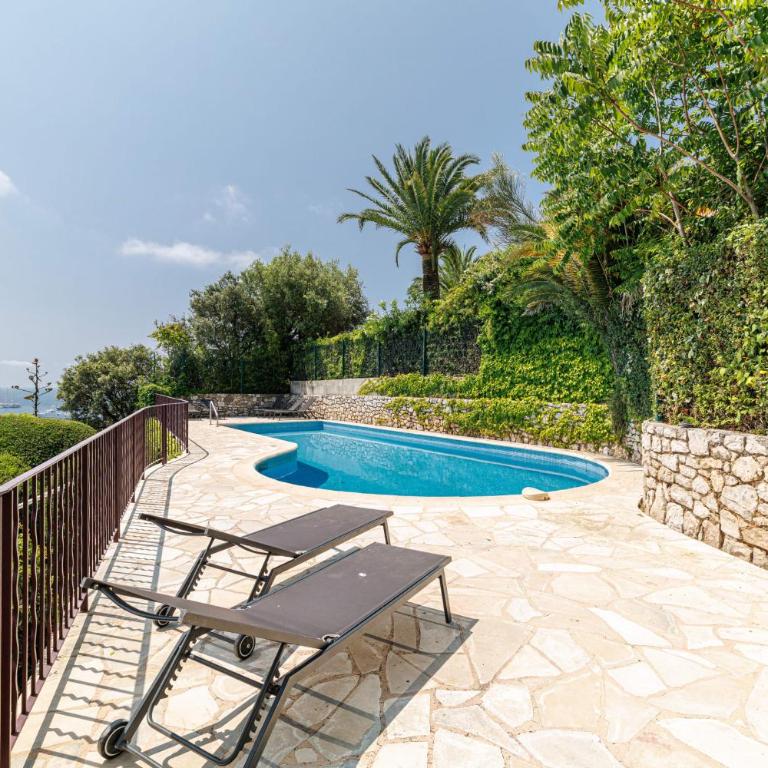 MY CASA - VILLEFRANCHE RESTANQUES - Panoramic sea view 2 bedrooms Swimming pool - Appartement - 41