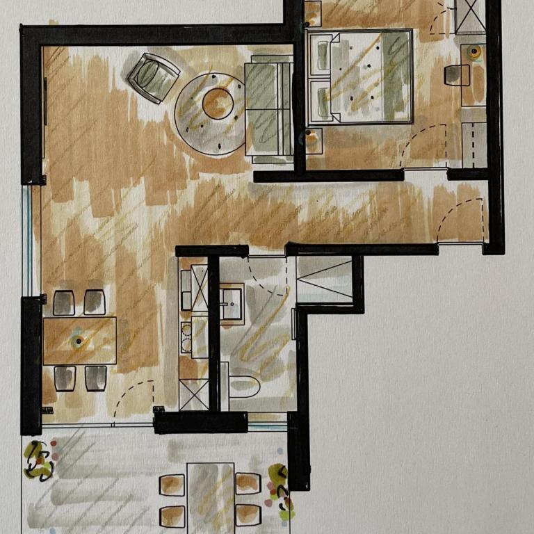 Alm Annerl - Neue Ferienwohnungen in Obermaiselstein - Apartment mit 1 Schlafzimmer - 3