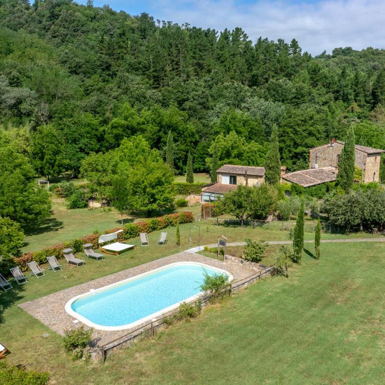 Montaione Country House Amarrante, Pool, Ac - Villa con Piscina Privata - 64
