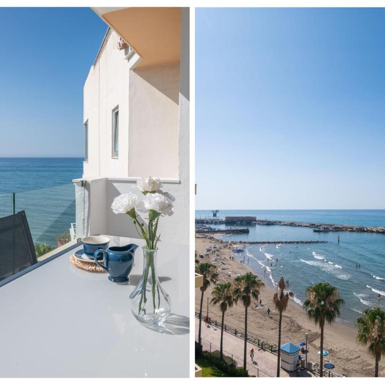 In front of SEA & CENTER - Apartamento de 2 dormitorios con balcón y vistas al mar - 24
