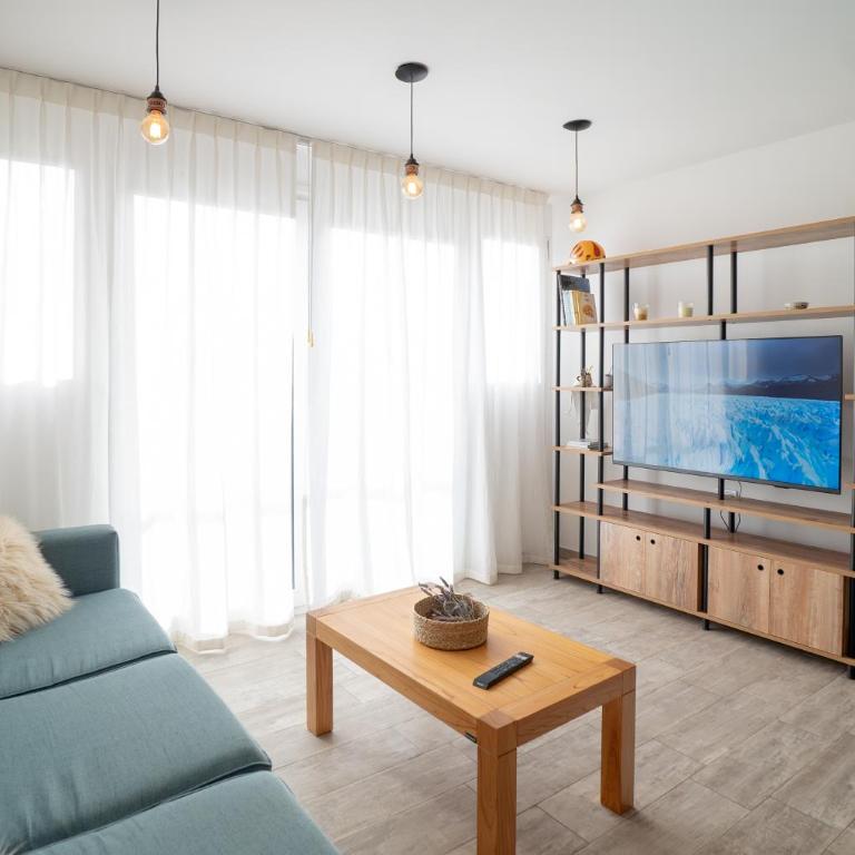 Depto Nómades, con vista directa a la cascada - Ayres del Bosque Alojamientos - Apartamento de 2 dormitorios con vistas a la montaña - 10