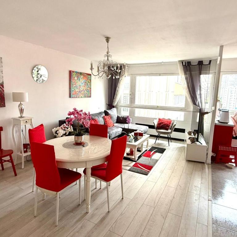 un cocon a deux pas du métro et avec parking inclus - Two-Bedroom Apartment - 6