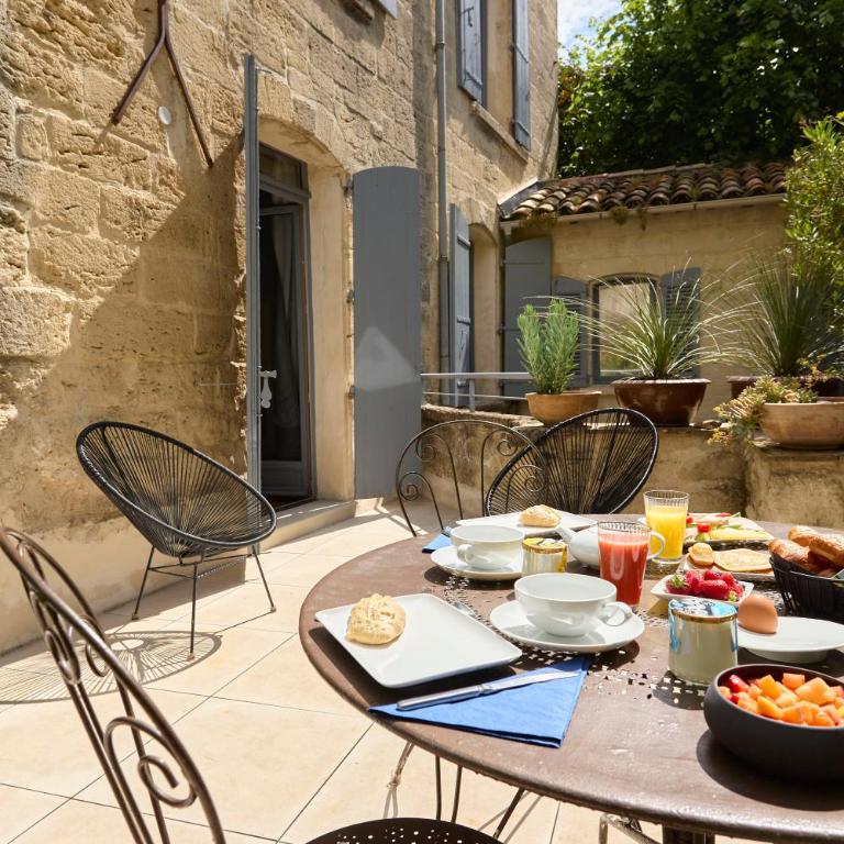 Boutique Hôtel Entraigues - Chambre Double Supérieure de Luxe avec Terrasse - 3