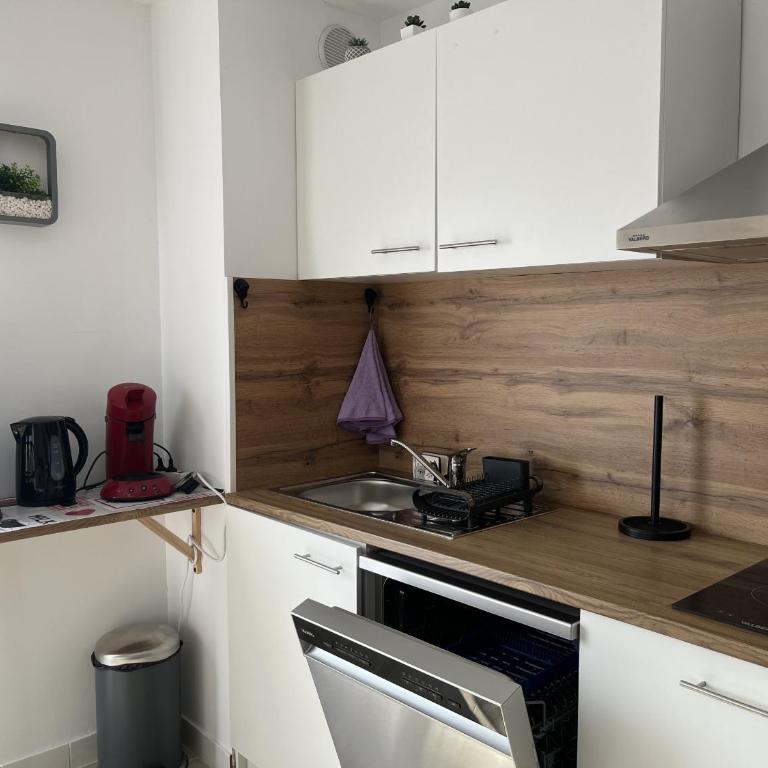 Le Capitole T2-3, 40m2, 4 personnes, vue mer excep - Apartment mit Meerblick - 16