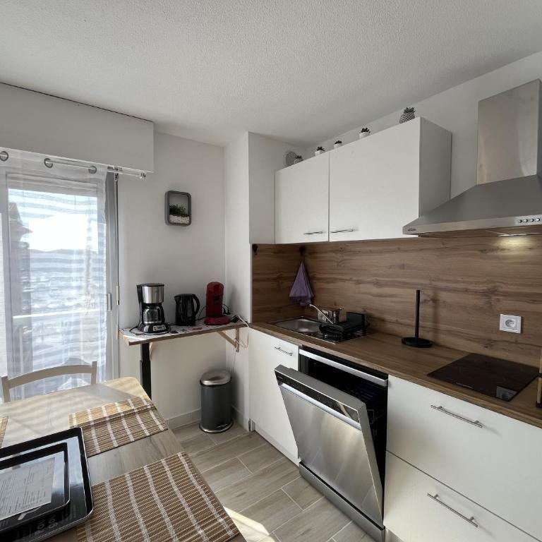 Le Capitole T2-3, 40m2, 4 personnes, vue mer excep - Apartment mit Meerblick - 20