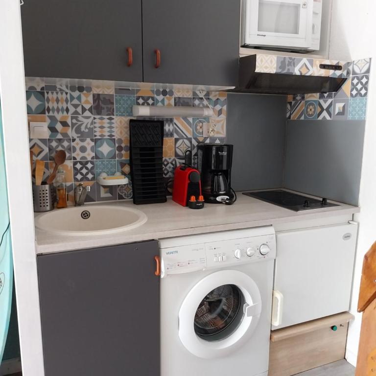 Biscarrosse-plage jolie maisonnette avec terrasse privative - 200m de la plage - Appartement 1 Chambre avec Terrasse - 5
