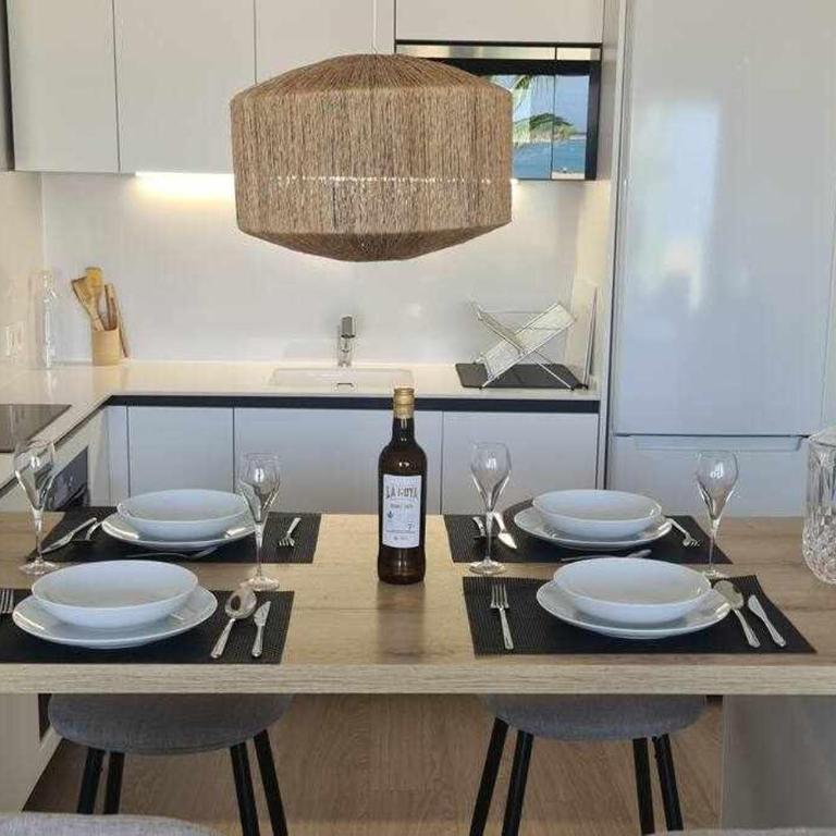 Boutelou playa con vistas al mar - Apartamento de 1 dormitorio - 12