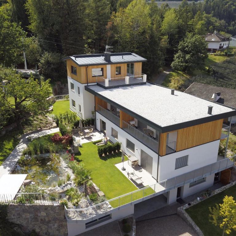 Felsenegg appartements - moderne Wohnungen im Luftkurort mit traumhaftem Garten Nähe Meran für Paare und Familien - Appartamento con 1 Camera da Letto e Vista Giardino - 11