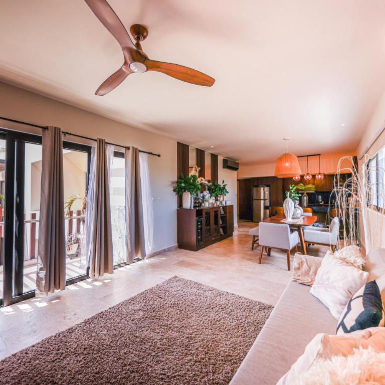 Palmares - 3-Bedroom Retreat with Private Rooftop - Premium Apartment mit 3 Schlafzimmern und Balkon - 6