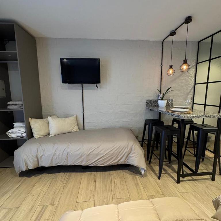 Monoambiente Espacio super funcional - Apartamento de 1 dormitorio - 5