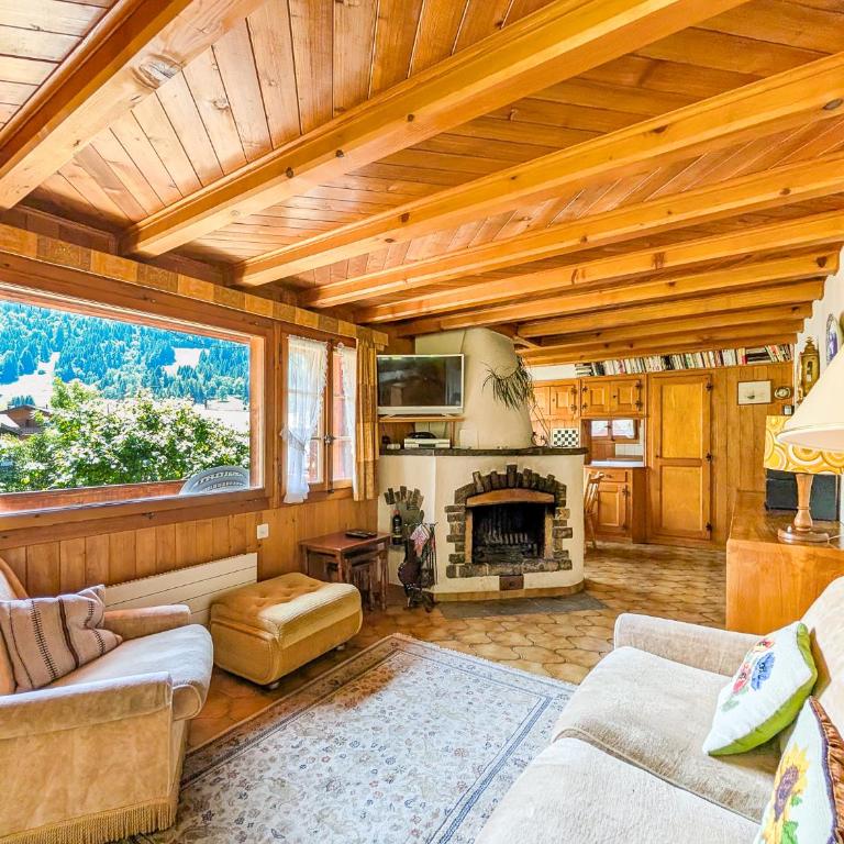 Grand chalet familial avec cheminée aux Diablerets - Chalet - 1