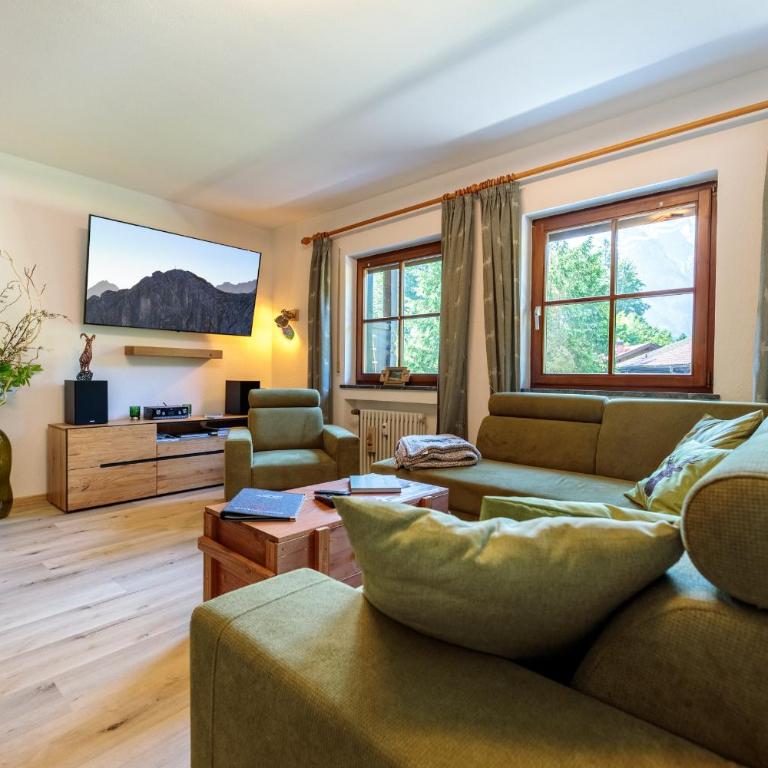 Alpspitzstubn - Ihr Wohlfühlort mit Bergpanorama - Apartment mit Balkon - 9