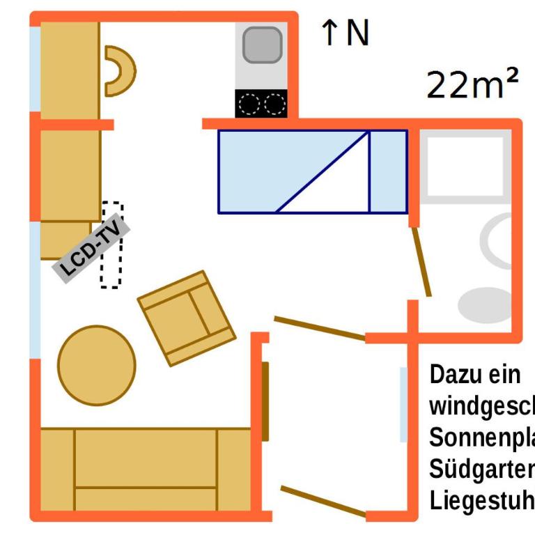 Ferienwohnungen Lind - Apartment - Erdgeschoss - 2