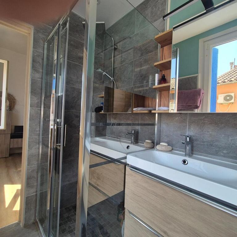 Bel appart rénové centre village - Appartement 1 Chambre - 4