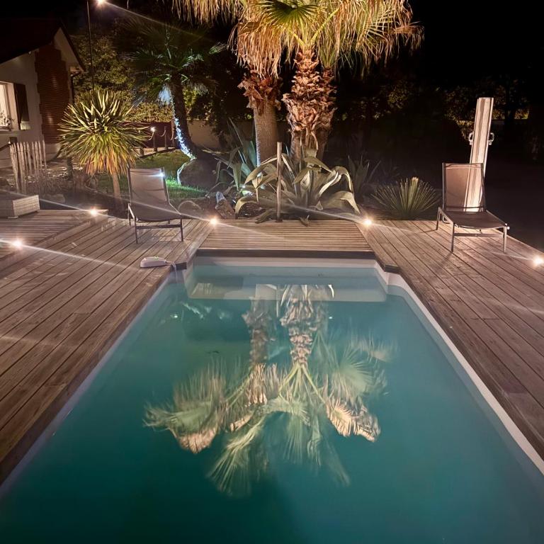 Le Chai de l'Océan - Villa Soulacaise plage à 100m Piscine Jardin 1400m2 - Villa 1 Chambre - 27
