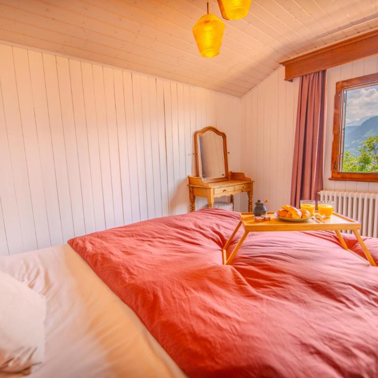 Chalet spa avec terrasses et vue panoramique - Apartment mit 2 Schlafzimmern - 86