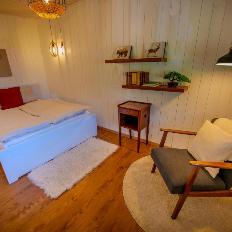 Chalet spa avec terrasses et vue panoramique - Apartment mit 2 Schlafzimmern - 93