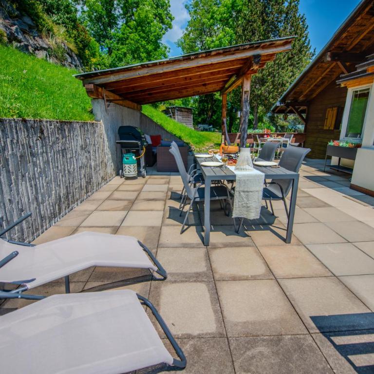 Chalet spa avec terrasses et vue panoramique - Apartment mit 2 Schlafzimmern - 100