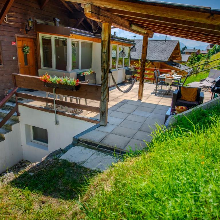 Studio cosy avec sauna & terrasses alpines - Studio-Apartment - 63