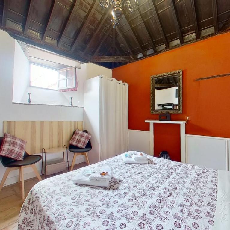 Finca Paraiso Casa Rural Tenerife Ecoturismo - Habitación Doble Deluxe con acceso a la piscina - 1 o 2 camas - 5