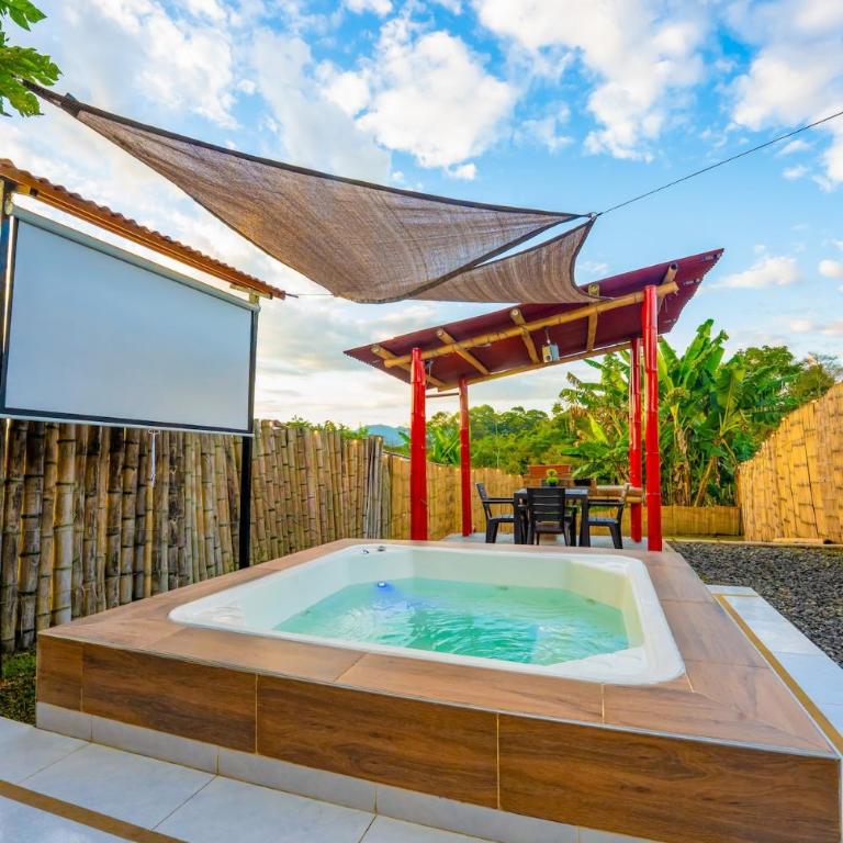 Cine bajo las estrellas - One-Bedroom House - 5