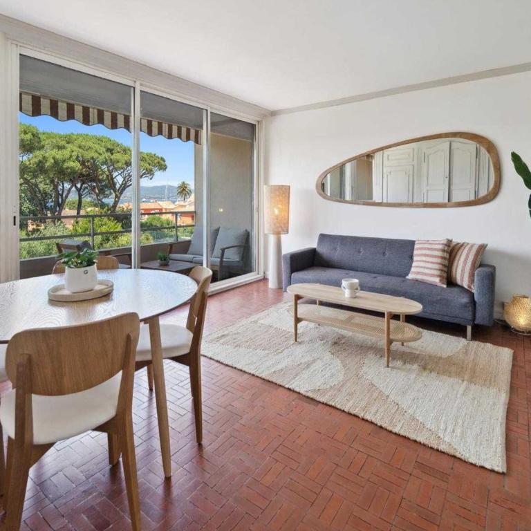 Apt 2BR 4P - Balcony & 5min to Beach Saint-Tropez - Apartamento - 7