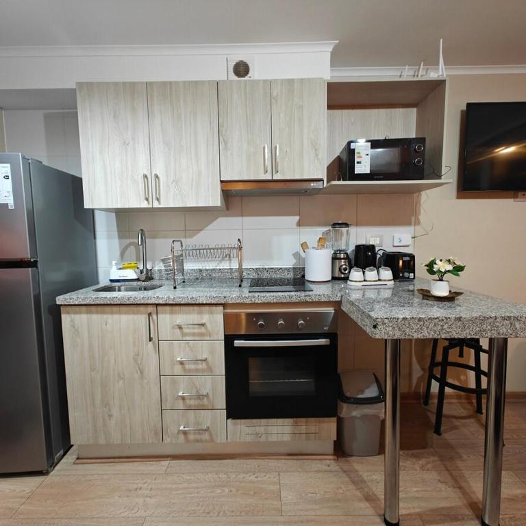 Depto centro 610 de chillan con estacionamiento - One-Bedroom Apartment - 2