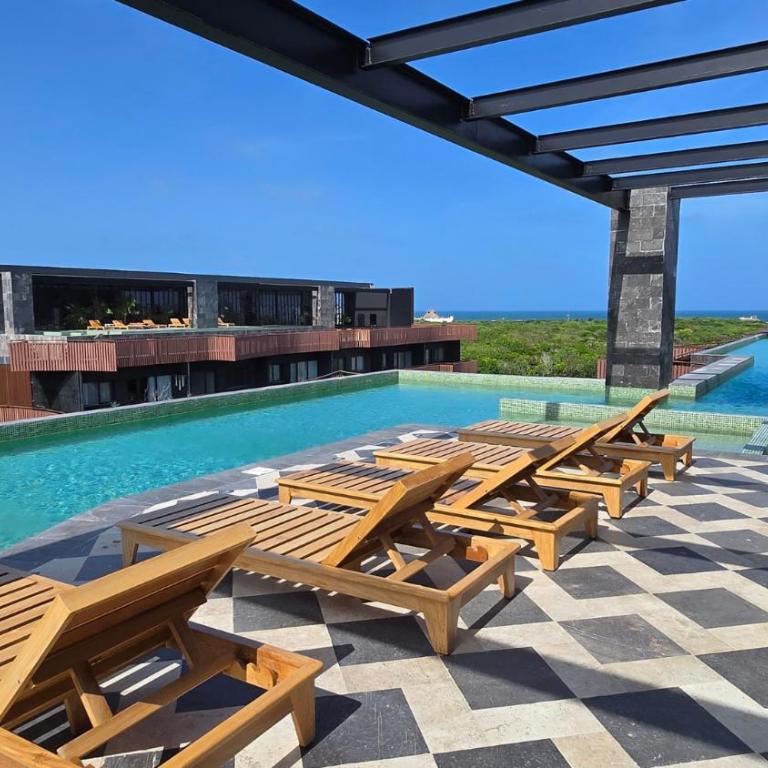 Tulum Escape - Jacuzzi - Free bikes & Beach - Apartamento de 1 dormitorio - 43