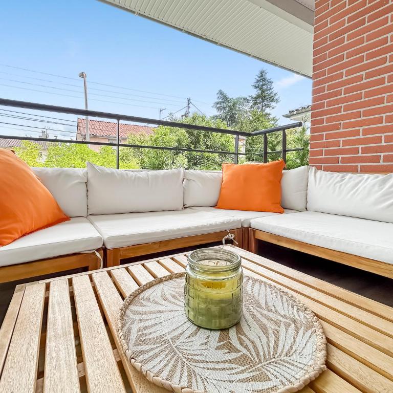 T3 Cosy à Albi avec Terrasse, Piscine & Parking - Apartment mit 2 Schlafzimmern - 32