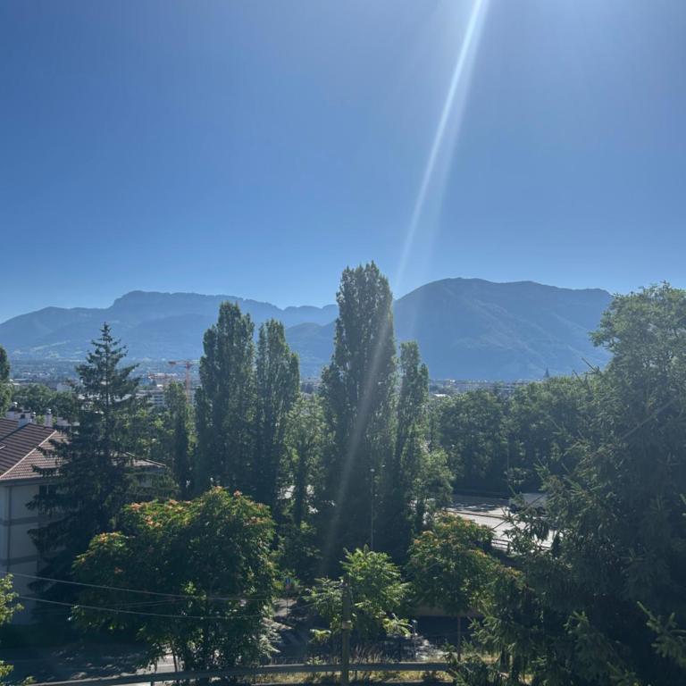 Appartement 3 chambres vue sur Annecy dans maison avec climatisation - Appartement 3 Chambres avec Vue sur la Montagne - 19