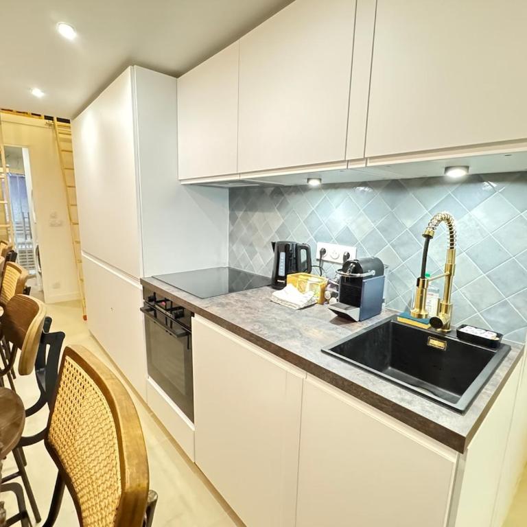 Impressionnists in Le Marais - Sauna & AC - Appartement 2 Chambres - 16