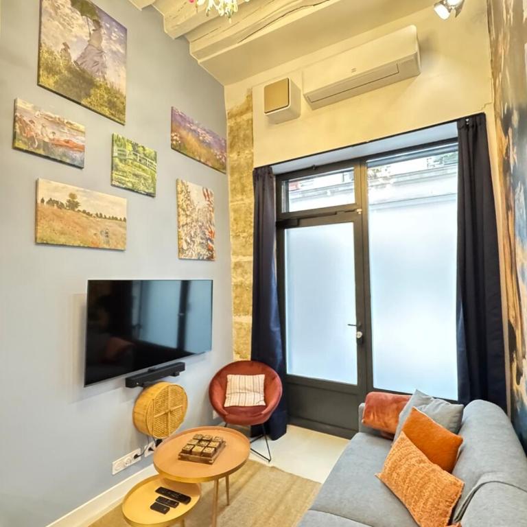 Impressionnists in Le Marais - Sauna & AC - Appartement 2 Chambres - 45