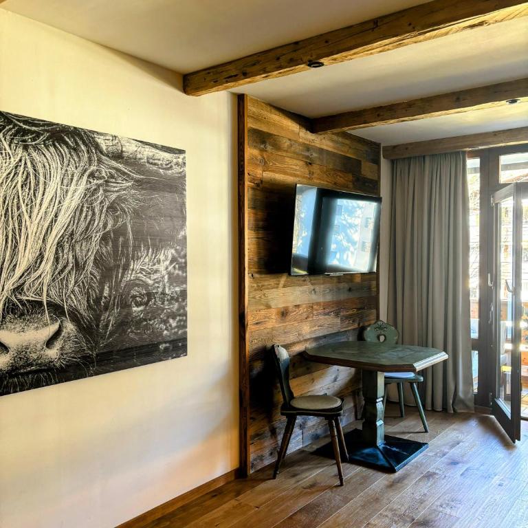 Grubhof Schlosspark, Chalet-Stil mit Pool und Bergblick - Air Conditioner - Apartment mit 1 Schlafzimmer - 46