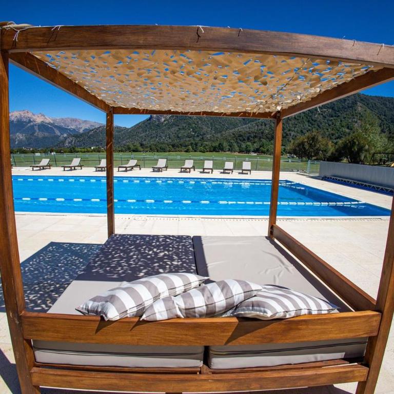 Refugio familiar en Arelauquen con vista al golf y las montañas - Casa de 2 dormitorios - 39