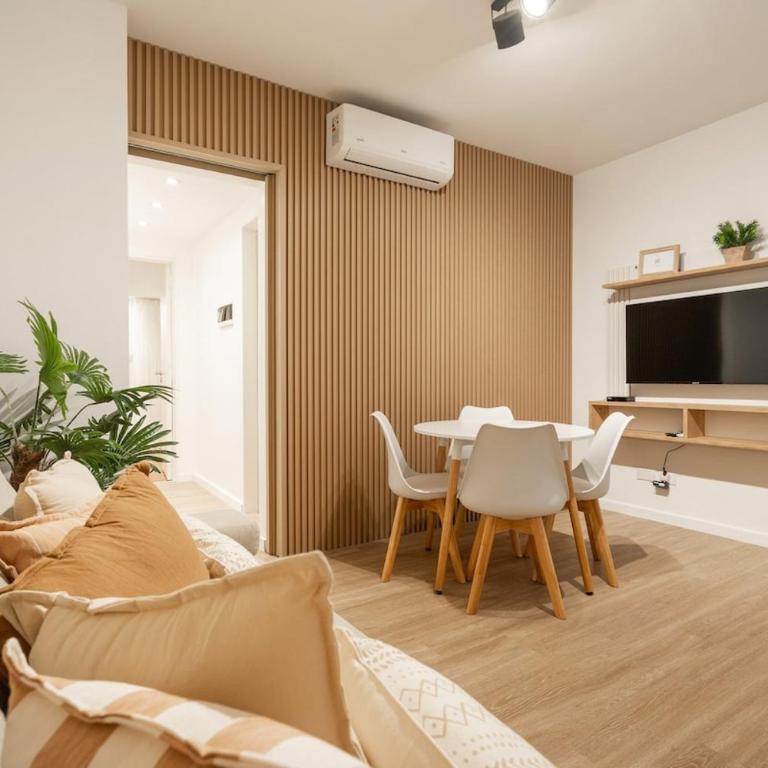 Moderno dos ambientes con patio, zona Alto Palermo - Apartamento de 1 dormitorio - 1