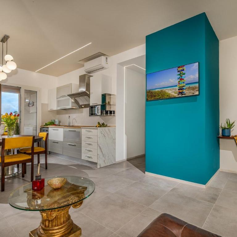 Appartamenti in Villa Syrenis vista mare con piscina riscaldata e campo da bocce - Appartamento Deluxe con 3 Camere da Letto - 13