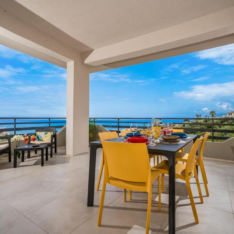 Appartamenti in Villa Syrenis vista mare con piscina riscaldata e campo da bocce - Appartamento Deluxe con 3 Camere da Letto - 23