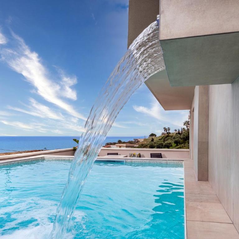 Appartamenti in Villa Syrenis vista mare con piscina riscaldata e campo da bocce - Appartamento Deluxe con 3 Camere da Letto - 26
