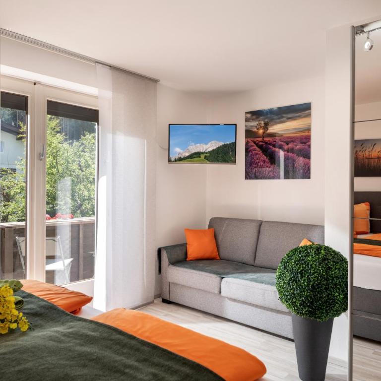 Ferienwohnung Mitterherzog - Apartment mit 2 Schlafzimmern und Bergblick - 3